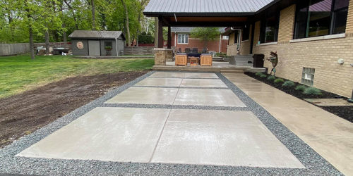 Concrete Patio